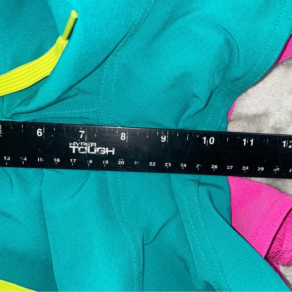 Athleta Turquoise and Magenta Board Shorts Size 2 - Picture 9 of 10